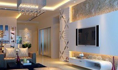 2012电视背景墙装修效果图大全 室内装饰工程的重要环节